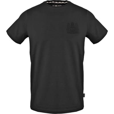 Aquascutum Herenlogo T-Shirt (Zwart)
