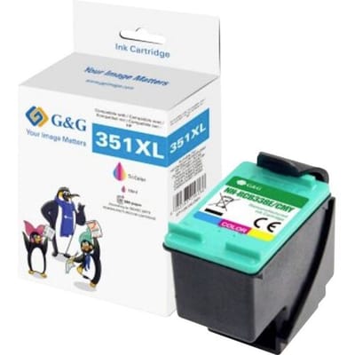 G&G Inktcartridge Compatibel Kleur NH-R338C/M/Y GP-H351XLCMY