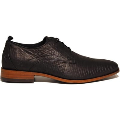 Rehab Greg Stones Nette schoenen - Veterschoenen - Heren - Zwart - Maat 43
