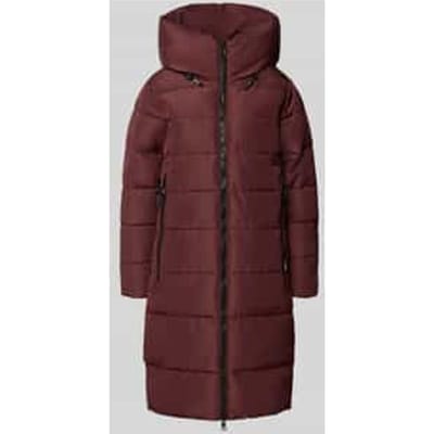 Regular fit buffer jacket met gevoerde opstaande kraag model 'Jilia'