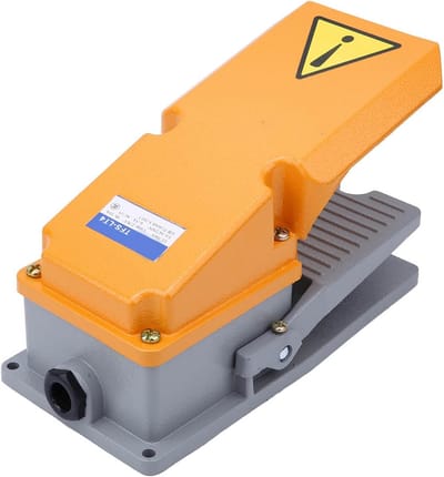 Voetbediening Pedaalschakelaar - Jog Pedaal Controller - Apparatuur Besturen - Antislip Aluminium Behuizing