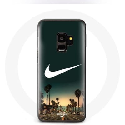 Coque Samsung Galaxy S9 Nike palmier miami