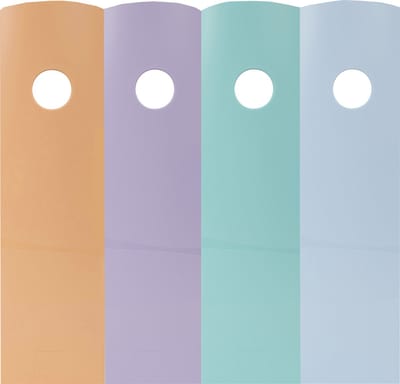 Exacompta Set van 4 tijdschriftenhouders MAG-CUBE Aquarel - Geassorteerd - 18296SETD