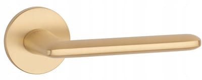 Stile Ava Slim Deurkruk Mat Goud - Ronde Rozet 7mm