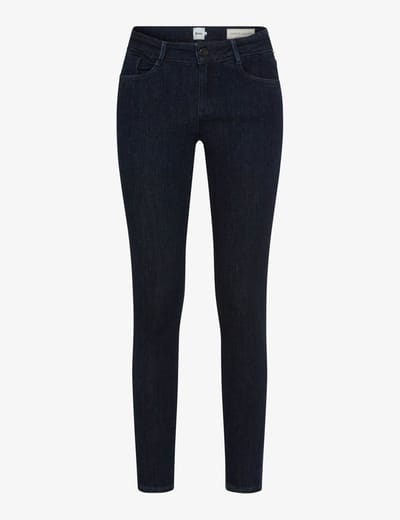 Brax Dames Jeans  Style ANA CLEAN DARK BLUE, denim donkerblauw, maat 42