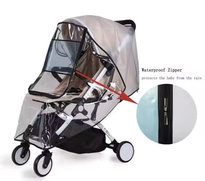 Honeybears – Regenhoes kinderwagen – Universele regenhoes – Regenhoes Buggy Universeel - Wandelwagen regen hoes