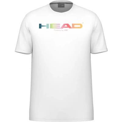 Head Racket Rainbow T-shirt Met Korte Mouwen Wit S Man