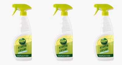 Feem Keuken Reiniger –Voordeelpack – 3 x 650 ml Spray