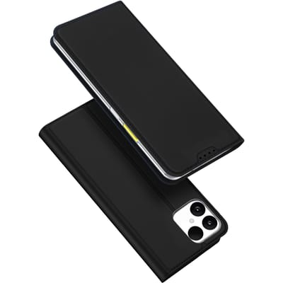 Dux Ducis Skin Pro Hoesje Geschikt voor FairPhone 6 / 6+ | Book Case met Pasjeshouder | Portemonnee | Standaard | Zwart