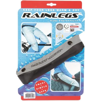 Rainlegs Arctic - Regenbroek - Unisex - Reflective Grey - Maat XS (Extra Small)