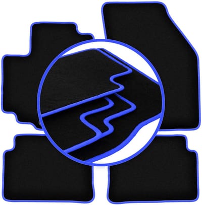 CARLUX-BLUE automatten voor: Nissan Pixo hatchback (2008-2013)