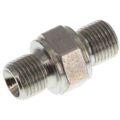 G 1/8'' Verzinkt Stalen Borstnippel 400 Bar - Hydrauliek [5 Stuks]