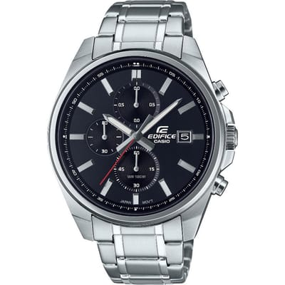 Casio Edifice Classic EFV-610D-1AVUEF Herenhorloge 43,8 mm - Zilverkleurig