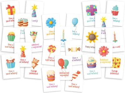 Fabrikten Ansichtkaarten Sweet Surprise - 24 stuks - A6