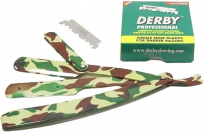 Scheermesjes - Barbermes - Shavette - Klassieke Scheermes - Army + 100 - GB Scheermesjes - Single Edge Blades -Zweeds koolstofstaal