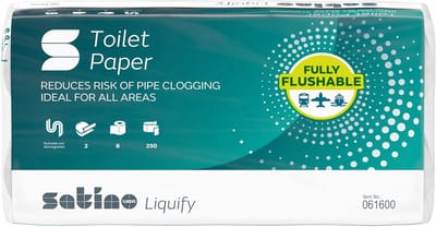 Camping Toiletpapier - Zelfoplossend papier - Reizen en outdoor - Voorkomt verstoppingen - 8 rollen - Wit