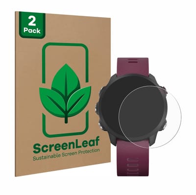 2 Stuks Screenprotector voor Garmin Forerunner 245 / 245 Music / 45 - Hoogwaardige Beschermfolie transparant