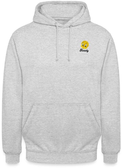 Looney Tunes Tweety Portret Borduurwerk Hoodie Unisex