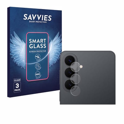 3 Stuks Savvies Screenprotector - geschikt voor Samsung Galaxy S26 Plus (ALLEEN Camera Lens) - beschermfolie glas transparant