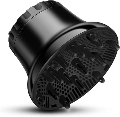 Haardroger met diffuser voor krullend en golvend haar, verstelbare salon tool voor diameter 3.5-6.5 cm, ideaal voor styling en volume