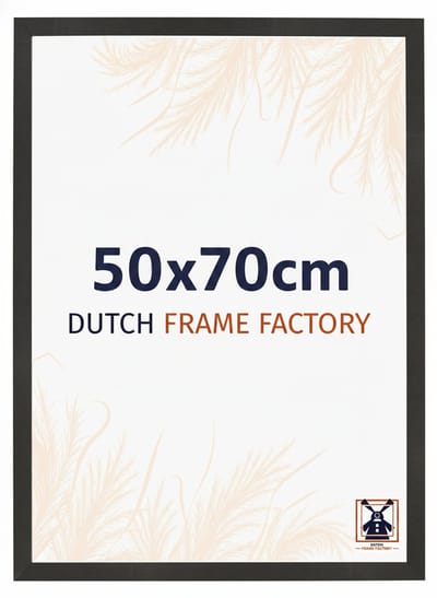 Fotolijst 50x70 cm - MDF - Zwart Mat - Benno