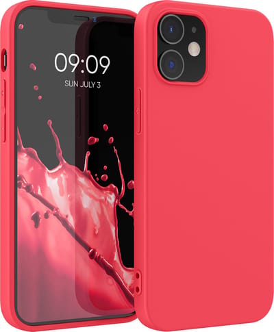 kwmobile telefoonhoesje geschikt voor Apple iPhone 12 / iPhone 12 Pro - Hoesje voor smartphone - Back cover in awesome pink