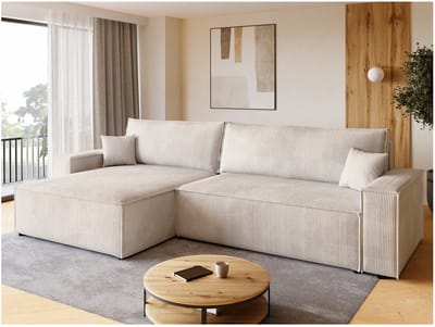 Slaapbank 3-zits met slaapfunctie 203 cm – Boneless Vloerbank & Inklapbare Slaapbank – Modulaire Bank Bed & Slaapstoel – Inclusief 2 Kussens – Marineblauw – Afmetingen op aanvraag – Pauwhome