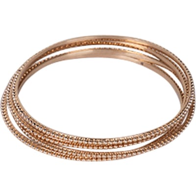 AllSaints Sinead Ball Bangle S Warm Brass Size: OS | Bracelets Outlet | Dames | Bruin