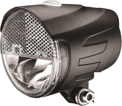 Union Babboe Koplamp Voorlicht - LED - batterij - zonder beugel - zwart
