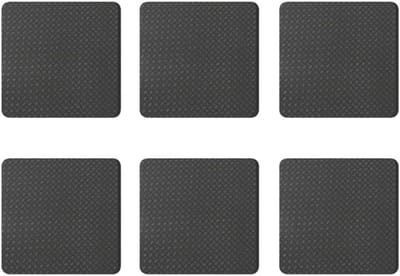 Loopband Hometrainer Mat - Fitness Apparaat Pad - Vloer Beschermen - Dubbelzijdig Antislip - 10 x 10 x 1 cm