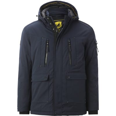 Jan Vanderstorm herren Functioneel Jack - 58 - donkerblauw - Plus Size