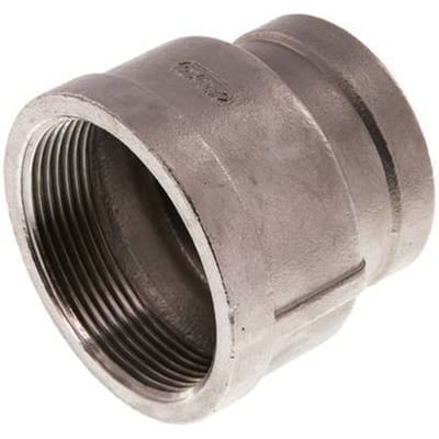 Rp 2'' x Rp 1 1/2'' RVS Ronde Sok 16 Bar - FL2S-F-SH-200R-112R