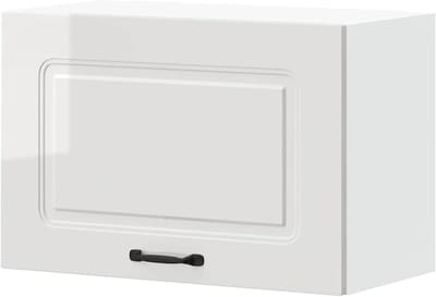 Keukenkast - Wandkast Bovenkast - Keuken Organiseren - Hoogglans Afwerking - 60 cm Breed - Wit