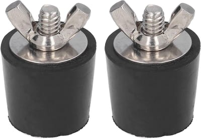 Dailygoods- Winterstoppen 2 Stuks - Vorstbescherming - Rubberen Stop - Zwembadafsluitstop - Buispluggen - 25 mm Afdichting