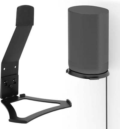 Stevige Wandbeugel voor Draadloze Speakers, Aluminium Wandmontage voor Sonos Move en Move 2 met Verstelbare Hoek
