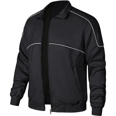 American Vintage Suède Stof Elastisch Casual Mode Jong Mannen Webbing Clip Black-2XL