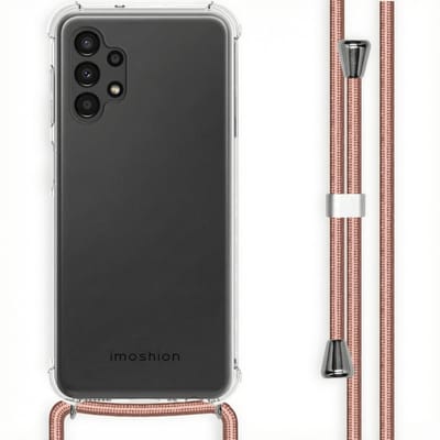 imoshion Hoesje - Geschikt voor Samsung Galaxy A13 (4G) - Backcover met koord - Rosé Goud