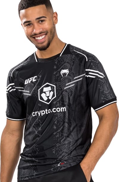 UFC x Venum Adrenaline Fight Week Dry-Tech T-Shirt Zwart - XXL