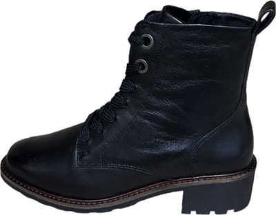 Solidus Kinga zwarte biker stretch H/K (Maat - 6, Kleur - Zwart)