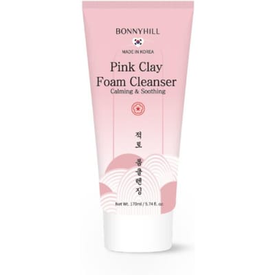 Bonnyhill Roze Klei Kalmerende & Verzachtende Schuimreiniger (170 ml) white
