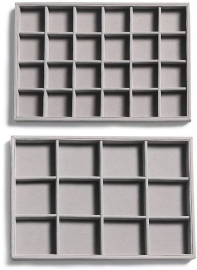 Allecto - Stackable Velvet Jewelry Organizer Trays - Sieradenopslag