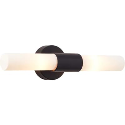 Aquavive - wandlamp Lanzerote - zwart - 2xG9 3W