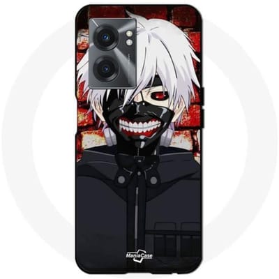 Coque - Maniacase - Realme V23 - Anime Tokyo Ghoul - Souple - Noir