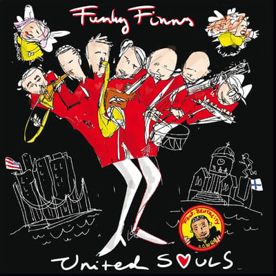 Funky Finns Feat. Bentality - United Souls (LP) (Coloured Vinyl)
