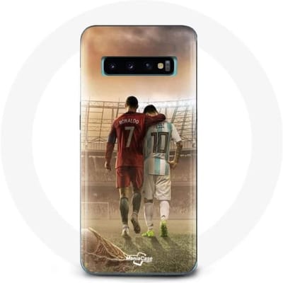 Samsung Galaxy S10 hoesje cristiano ronaldo messi geit