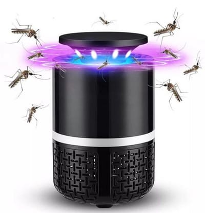 Home & Marker - Anti-Muggen LED Apparaat USB - Bionic Violet Wave Technologie - 20-50m² Dekking - Zwart - ANTIMOSQUITO