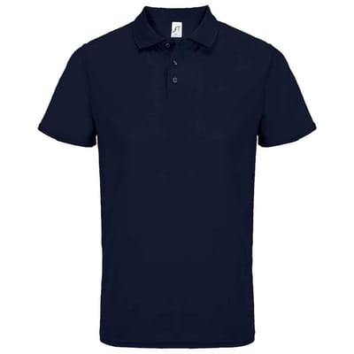 SOLS Unisex Volwassen Pitcher Gerecycled Polyester Polo Shirt (Frans Marineblauw)