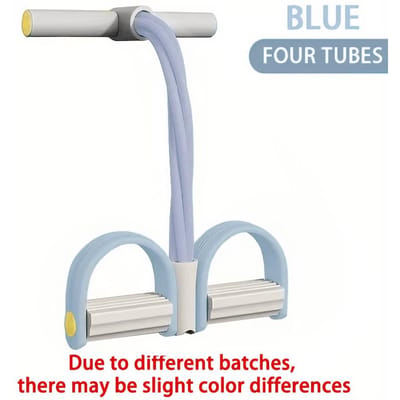 Bande de résistance élastique de yoga à 6 tubes Corde de tension multifonctionnelle Pour l'étirement des jambes L'amincissement L'entraînement Salle de sport à domicile