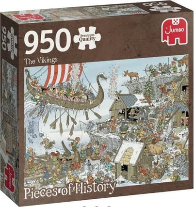 Jumbo Premium Collection Puzzel De Vikingen - Legpuzzel - 950 stukjes