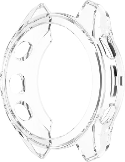 Strap-it TPU case - transparant bescherm hoesje geschikt voor Garmin Fenix 7s - doorzichtige beschermhoes voor de kleinere Garmin Fenix 7s